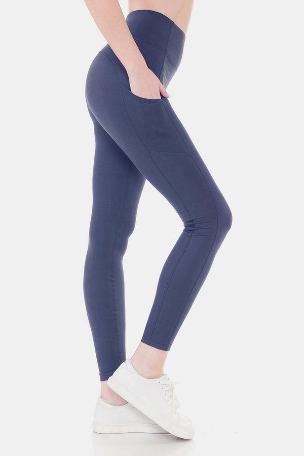 Leggings Depot Legging taille haute à large ceinture 