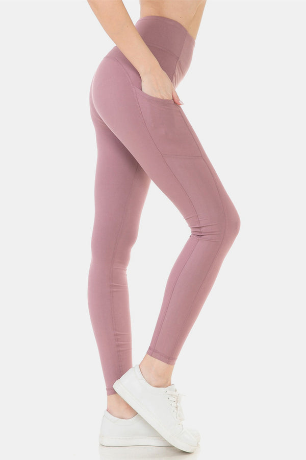 Leggings Depot Legging taille haute à large ceinture