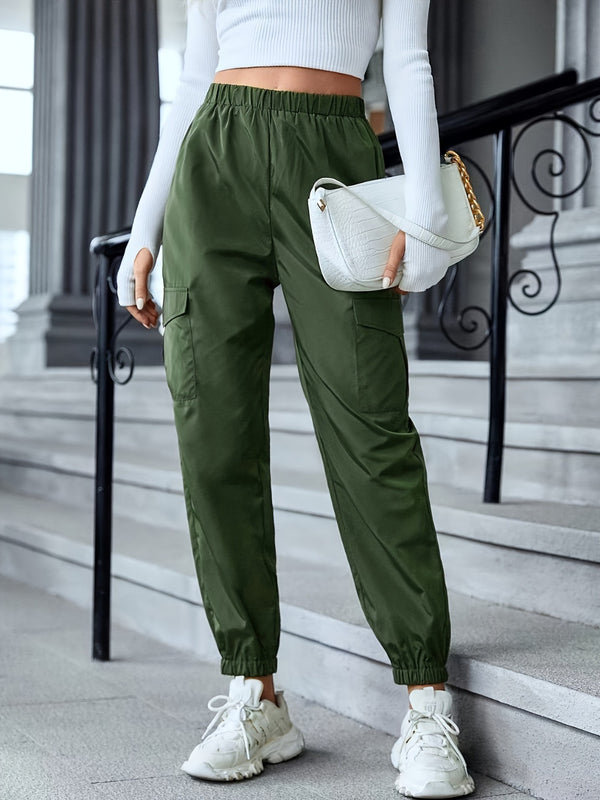 Pantalon taille élastique avec poches